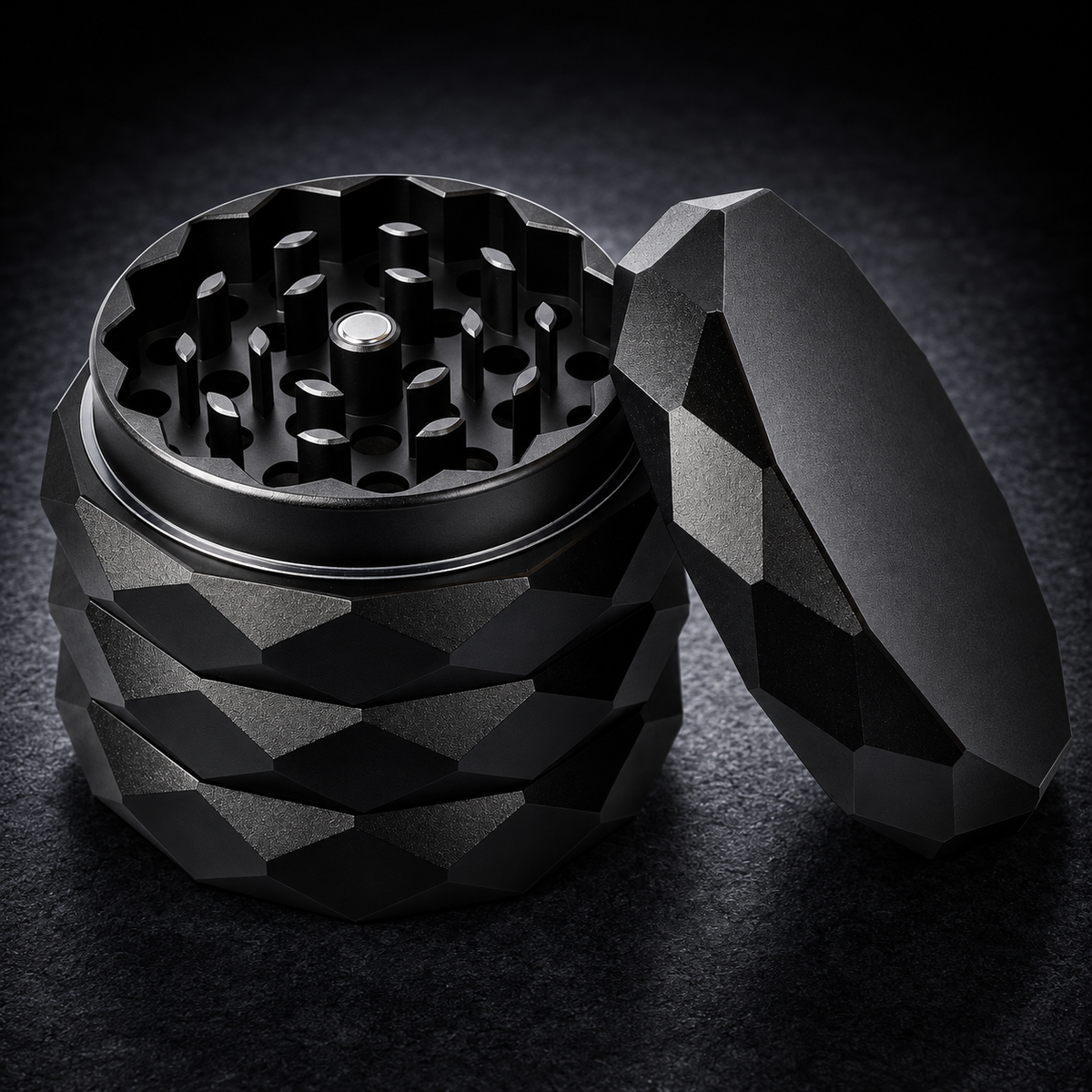 Black Diamond Grinder 63mm Aluminium