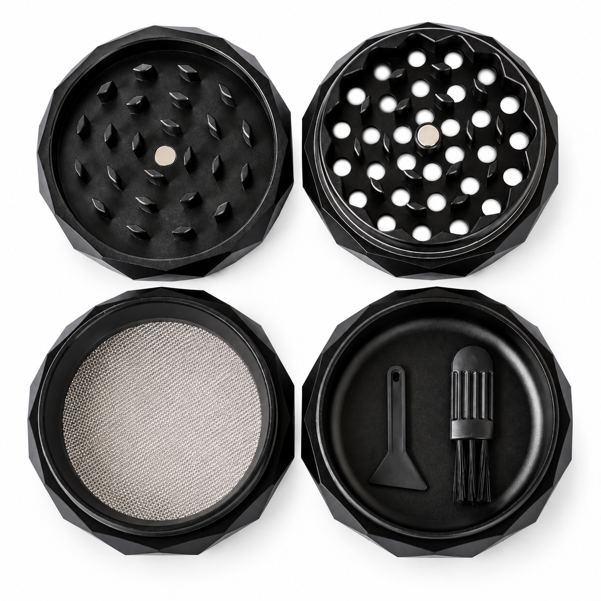 Black Diamond Grinder 63mm Aluminium