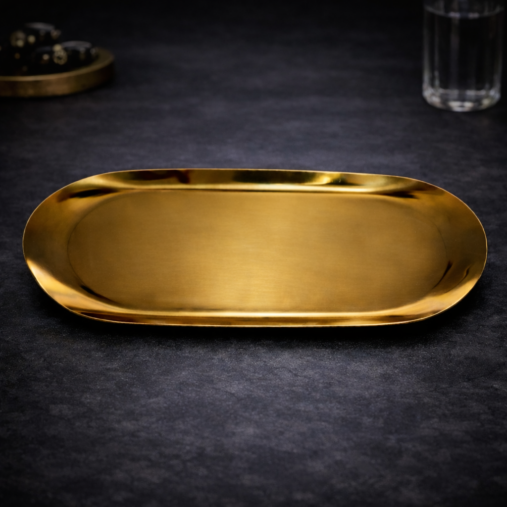 Premium Gold Rolling Tray