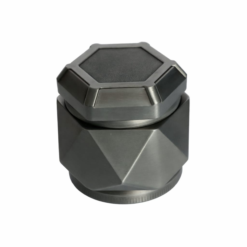 Heavy Polygon Grinder 60mm Silber