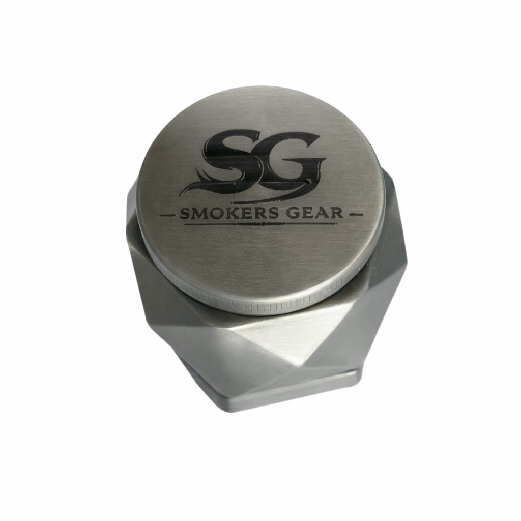 Heavy Polygon Grinder 60mm Silber