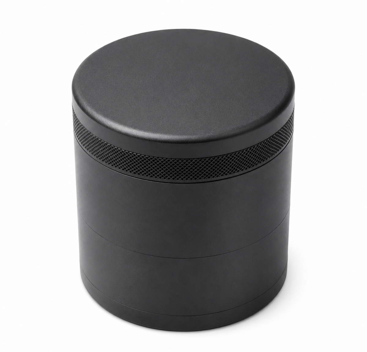 Gunmetal Rook zahnloser Edelstahl Grinder 60mm 5-teilig