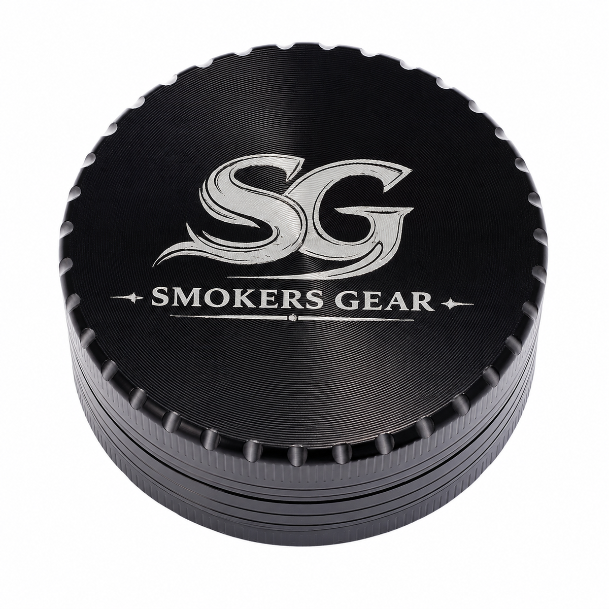 Helix Prime zahnloser Grinder 63 mm 3-teilig Aluminium