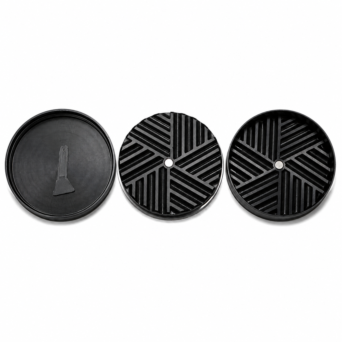Helix Prime zahnloser Grinder 63 mm 3-teilig Aluminium
